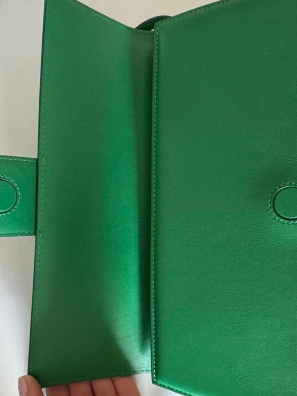 Jacquemus Green Shoulder Bag with Flap and Tab - Picture 5 of 10